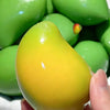 Color-Changing Mango Stress Ball with Crunchy Texture