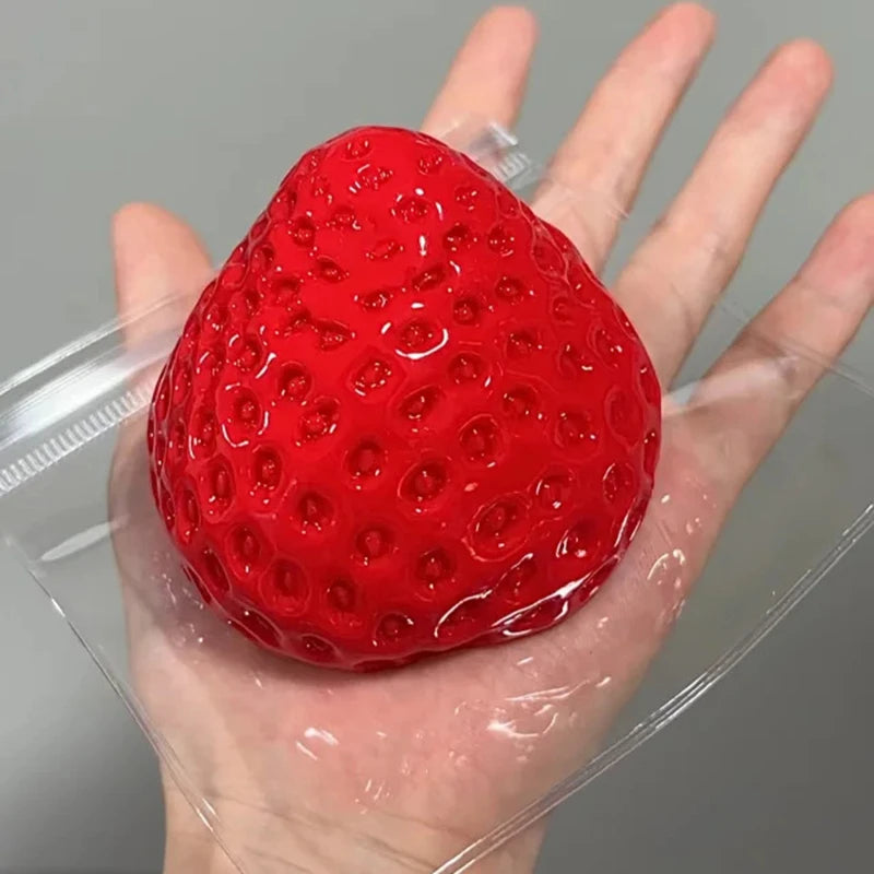 Strawberry Slow-Rebound Stress Relief Squishy Toy