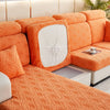 Jacquard Plush Sofa Cover