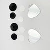 Heart-Shaped HD Wide-Angle Car Rearview Mirror (2-Pack)