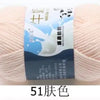 Milk Cotton Crochet Yarn – Soft, Durable Knitting Thread in 91 Colors