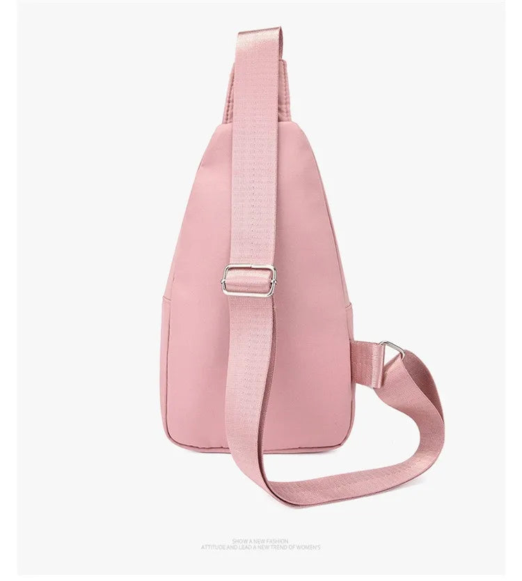 Women's Waterproof Sling Crossbody Bag with Adjustable Strap