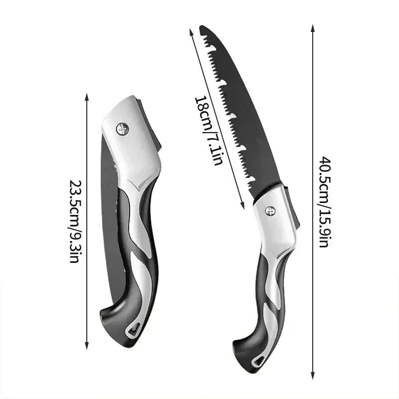 Folding Hand Saw for Gardening and Outdoor Use