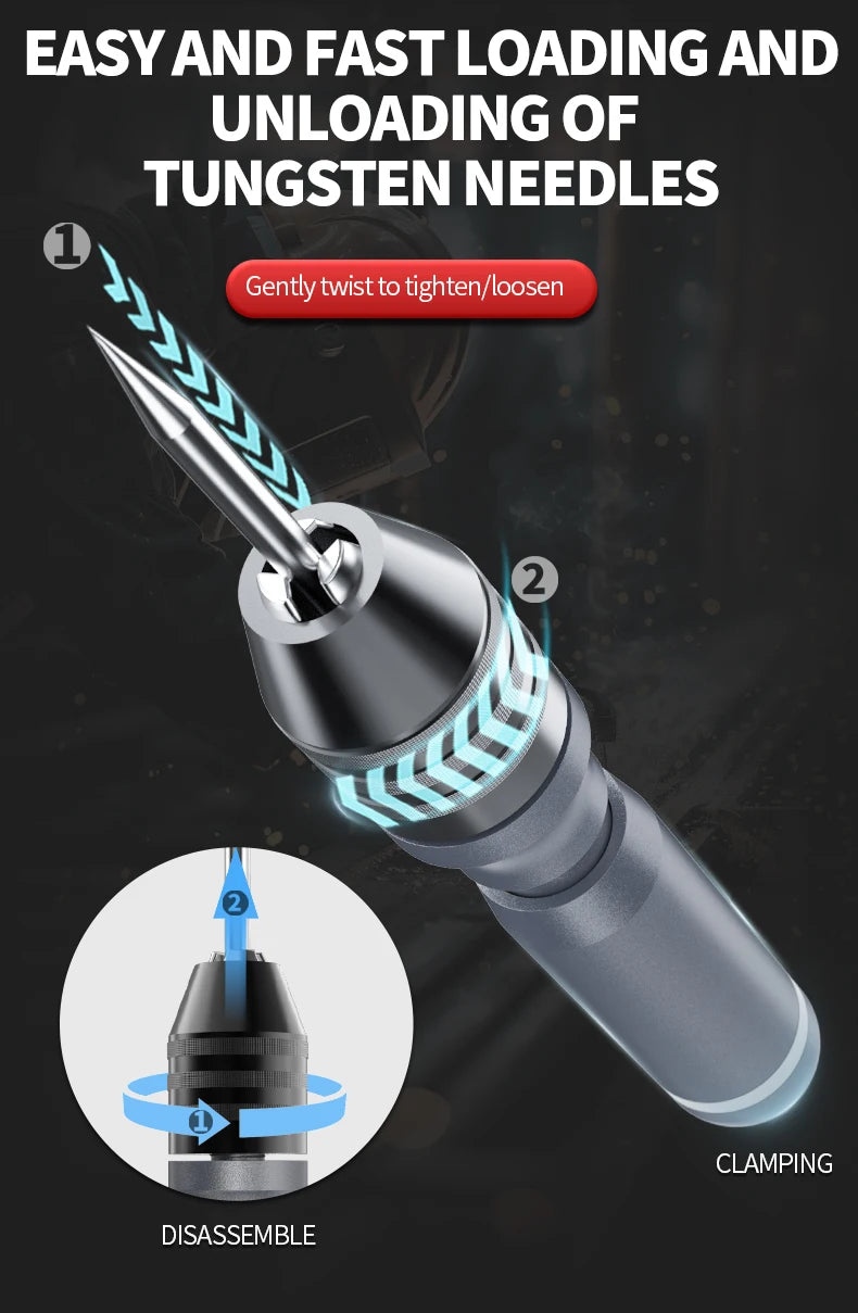 Tungsten Electrode Grinding Clamp for TIG Welding