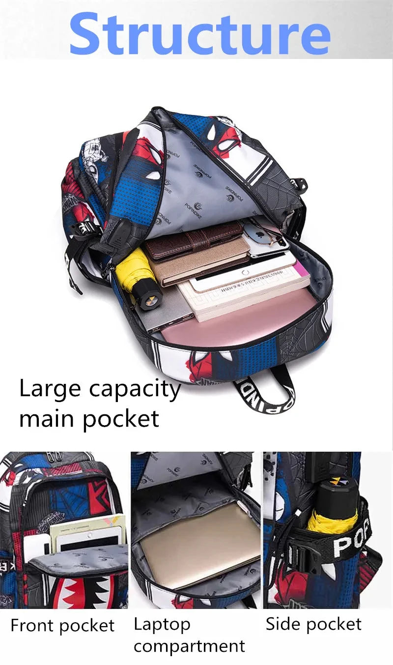 Anti-Theft Waterproof Travel Backpack