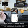 360° Quad Camera Dash Cam with Wi-Fi, Night Vision & Parking Monitor