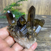 Natural Citrine & Smoke Quartz Crystal Cluster