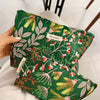 Vintage Floral Cosmetic Bag - Portable Makeup & Toiletry Organizer