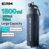 Double-Wall Insulated Stainless Steel Water Bottle with Handle