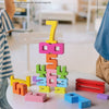 Montessori Wooden Number Puzzle - Counting & Stacking Toy for Kids