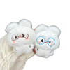 Cute Plush Bunny Keychain
