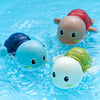 Wind-Up Swimming Animal Bath Toys for Toddlers