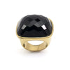 18K Gold Plated Turquoise Statement Ring