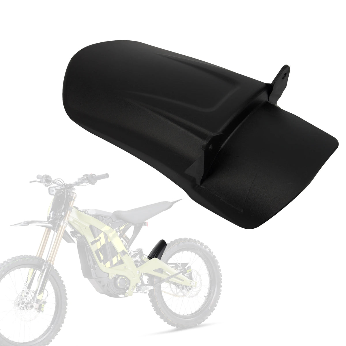 Carbon Fiber Style Rear Fender for Sur-Ron Light Bee S/X