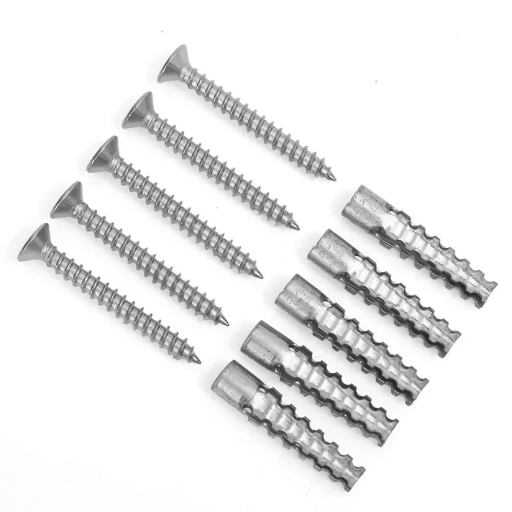 Expansion Screws for Hollow Walls – Self-Tapping Anchors (6mm & 8mm)