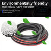 Roll of double-layer self-adhesive car door seal strips in black and red with a foam component.