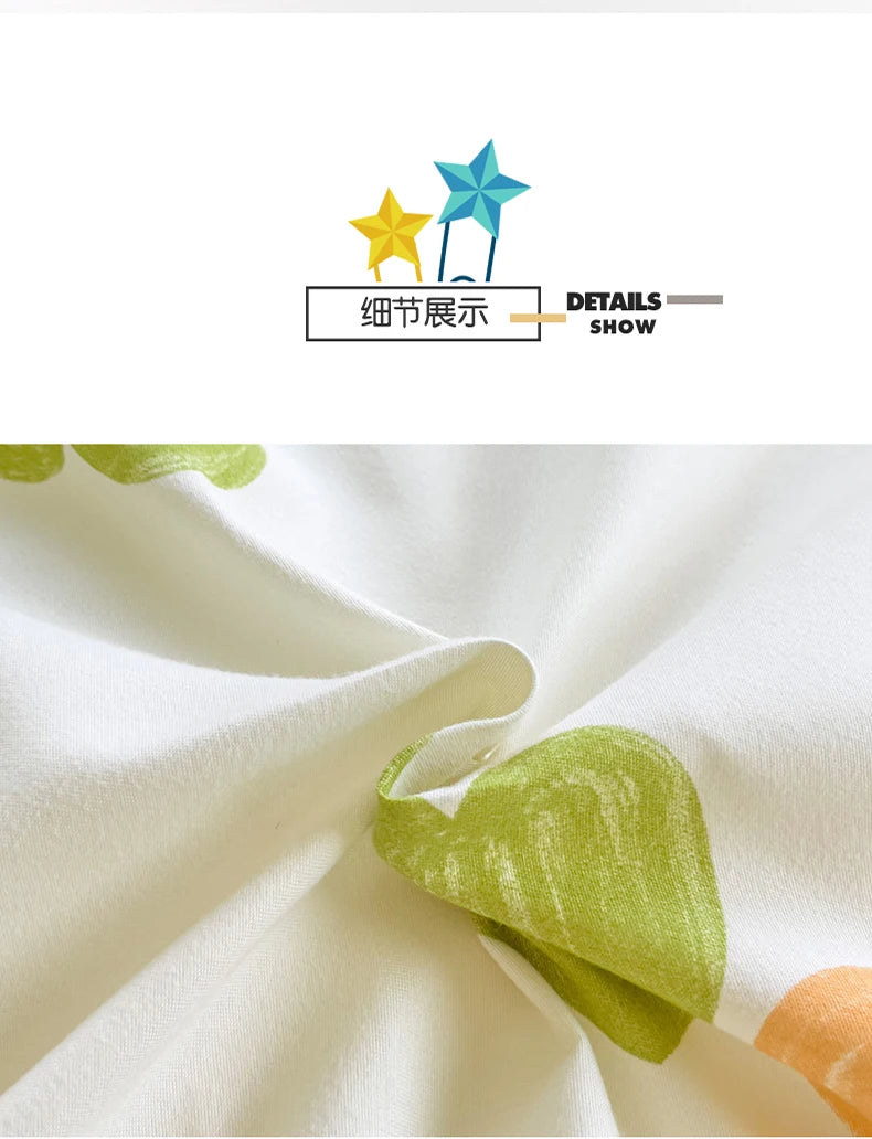 Brushed Polyester Duvet Cover with Matching Pillowcases