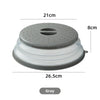 Collapsible Microwave Splatter Cover