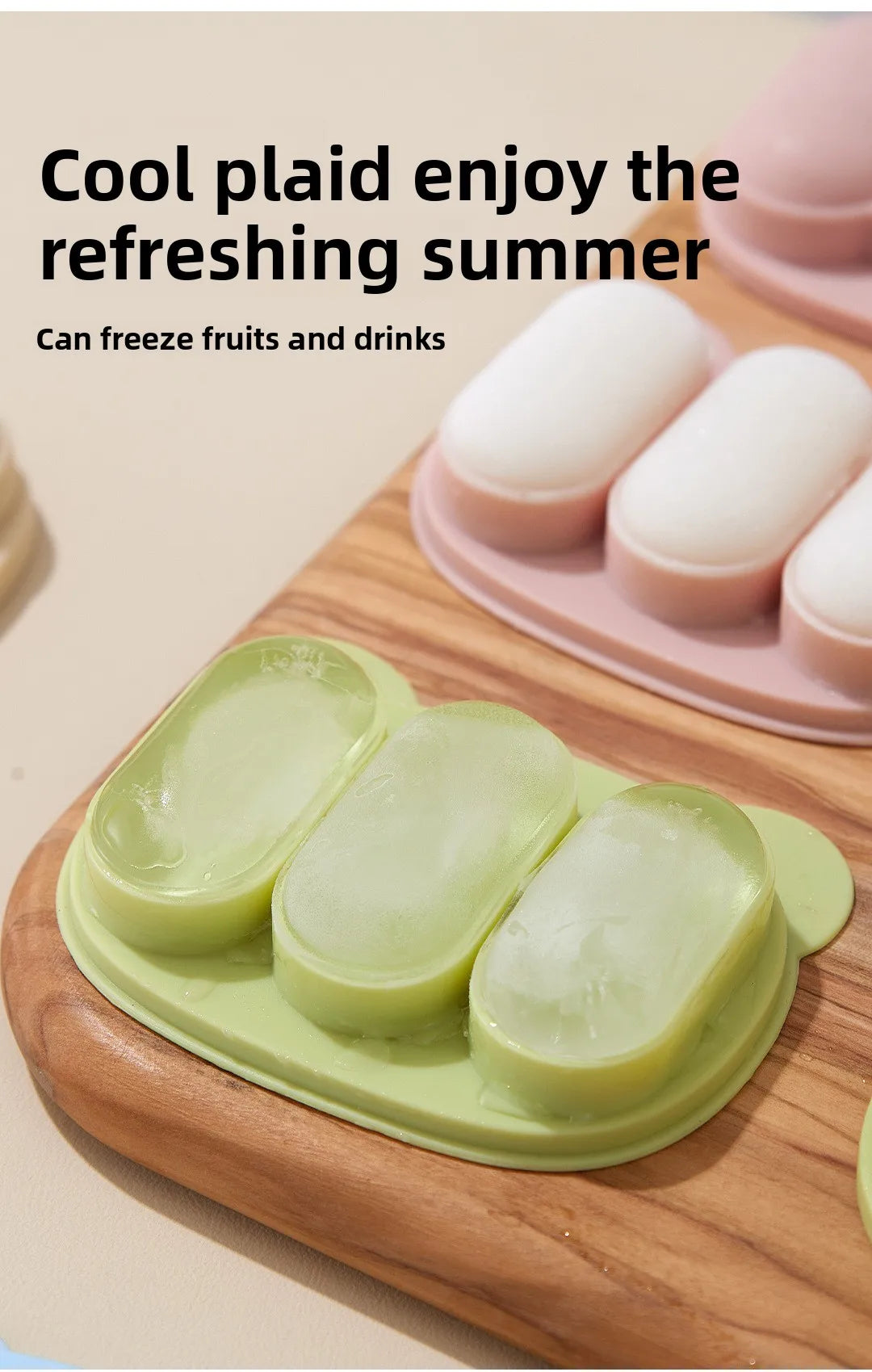 Silicone Baby Fruit Feeder with Freezer Tray Set