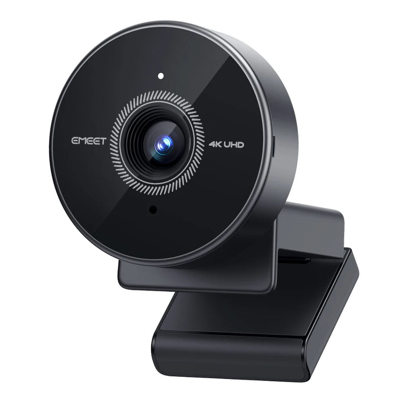 4K Ultra HD Webcam with Built-In Microphone