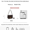 Korean Retro Square Crossbody Bag for Women – Compact Commuter Shoulder Bag