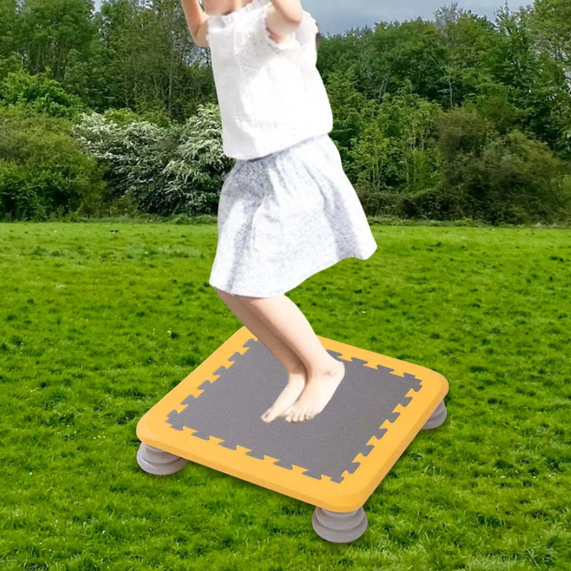 Kinder-Mini-Trampolin mit Gummiseil-System