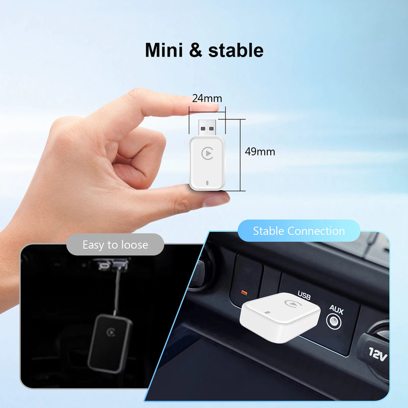 محول CarPlay و Android Auto اللاسلكي