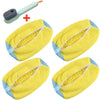 Yellow shoe washing machine bag with a soft bristled cleaning brush set