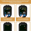 High-Temperature Infrared Thermometer with Color Screen and Humidity Sensing