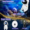 White Astronaut Star Projector Night Light