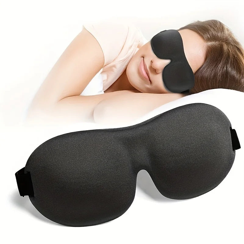 3D Contoured Sleep Mask for Light Blocking