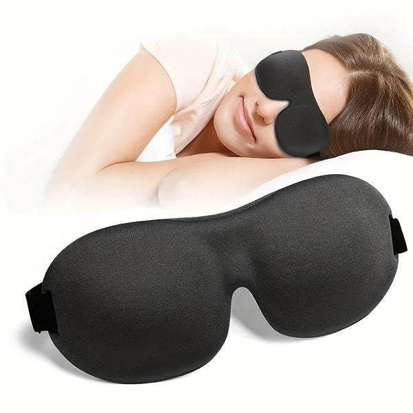 3D Contoured Sleep Mask for Light Blocking