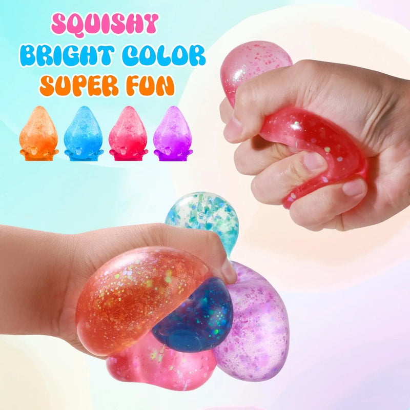 Silicone Squishy Drop Stress Ball