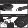 Mini Keychain Wallet with Wristlet Strap