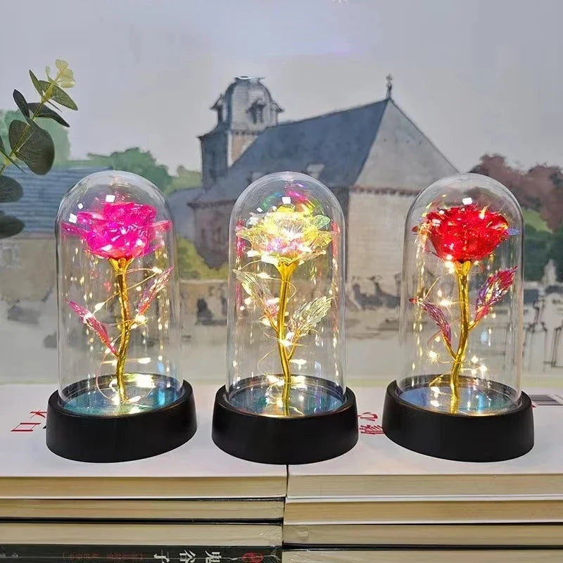 LED Rose Night Light