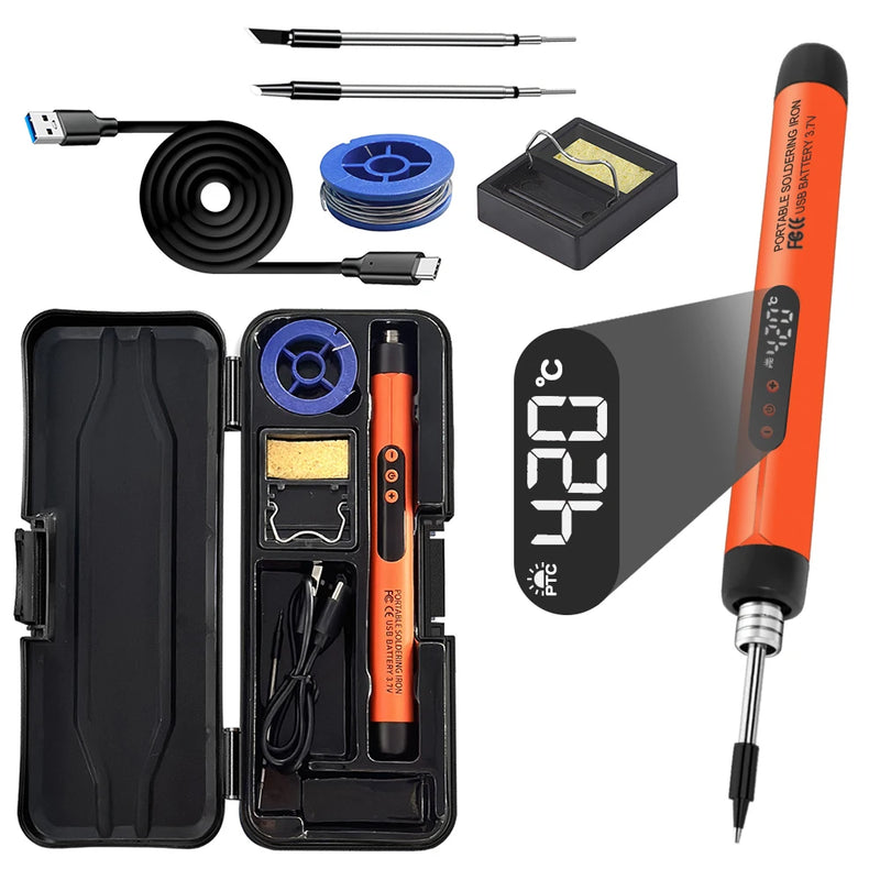 Portable USB-C Rechargeable Soldering Iron