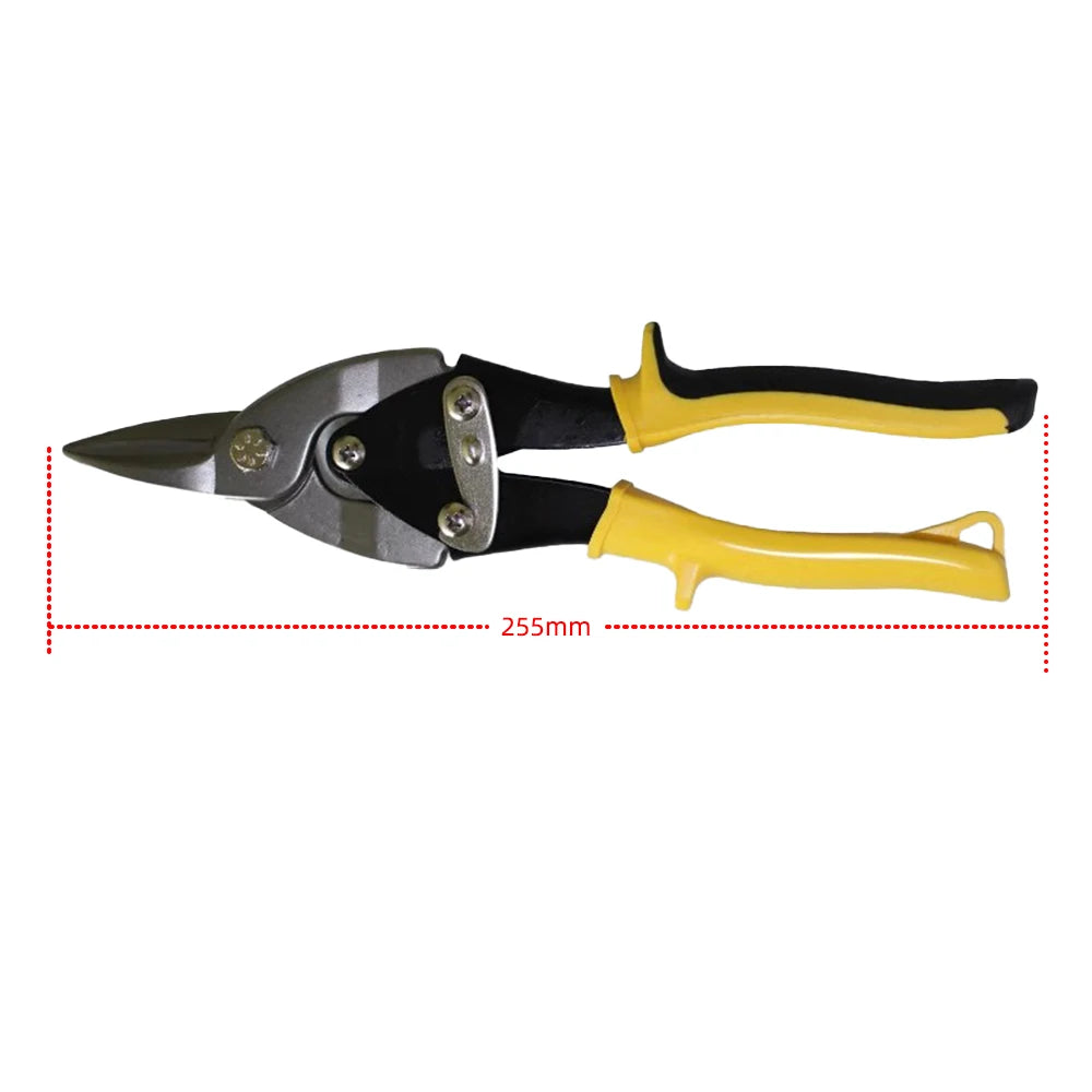 Heavy Duty Aviation Tin Snips – Chrome Vanadium Steel Sheet Metal Cutter