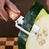 Wooden-Handle Multi-Function Peeler with Bottle Opener