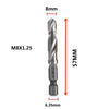 Metric Thread Tap Set - Titanium Coated HSS Drill Bits