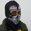 Cotton Balaclava Face Mask with Skull Design