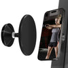 Magnetic Gym Phone Mount for Hands-Free Workout Videos