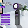 Foldable Mini Turbo Fan with Digital Display