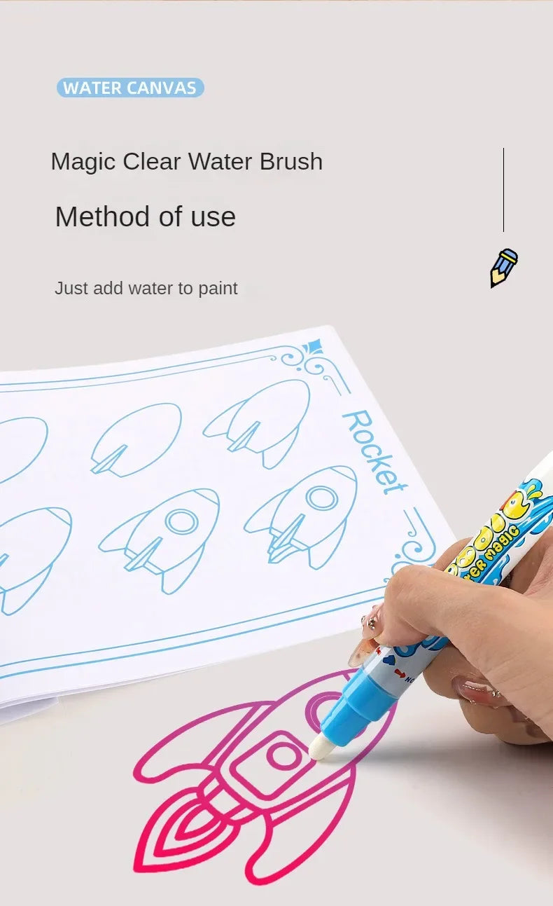 Reusable Magic Water Drawing Mat for Kids