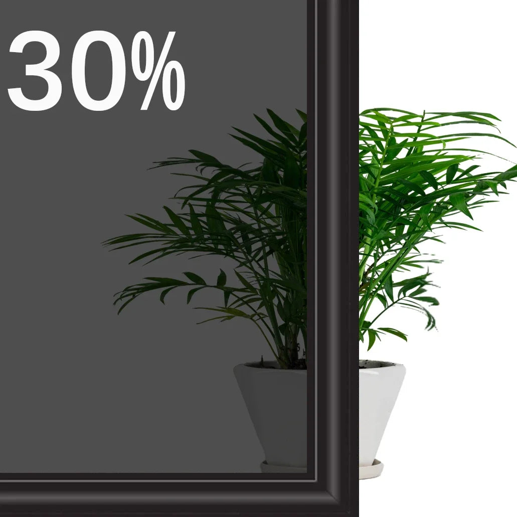 Black Privacy Car Window Tint Film – Heat & UV Blocking