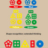 Montessori Shape Sorting Stacking Toy for Toddlers