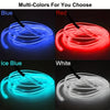 USB Powered EL Wire Ambient Light Strip for Car Interior