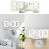3D LED Digital Alarm Clock with Calendar and Temperature Display