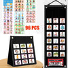 A set of 96 visual schedule cards for kids showing daily routines and chores in various activities