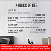 Motivational Quote Wall Decals - Set of 4