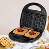 Compact Belgian Waffle Maker with Non-Stick Plates